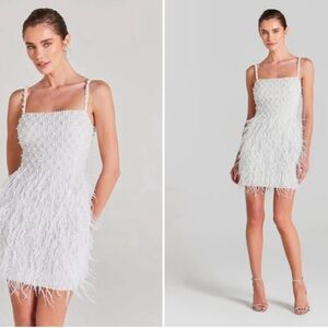 Nadine Merabi Carrie White Dress